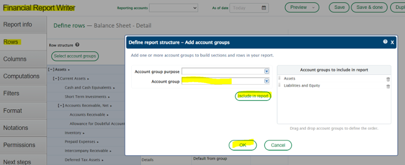 Adding account groups to financial statements and dashboards-1