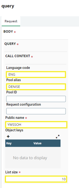 WSDay3 - query operation information