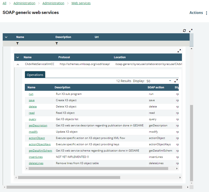 WSDay3 - SOAP generic web services Operations