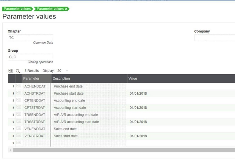 How to block posting to a sub-ledger during the period-end process in Sage X3-1